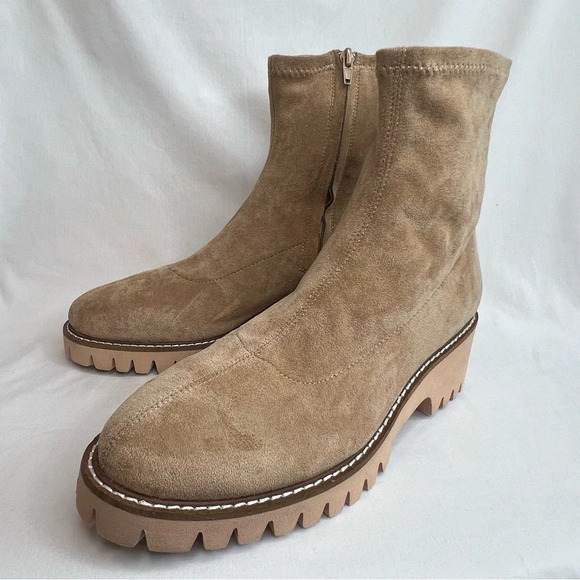 Coconuts by‎ Matisse Tan Hudson Lug Sole Bootie. Size 8 1/2. - Picture 4 of 9
